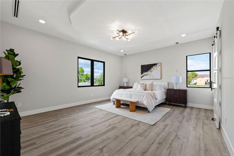 Furnished interior view inside a new home in , Tampa (Image 48).