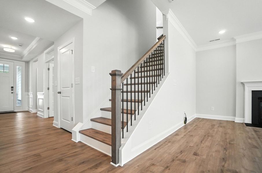 Spacious, unfurnished interior of a new home in Heritage - 55+ Community, Indian Trail (Image 35). Spacious, unfurnished interior of a new home in Heritage - 55+ Community, Indian Trail (Image 35).