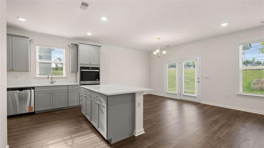 Furnished interior view inside a new home in Wildwood, Covington (Image 6).