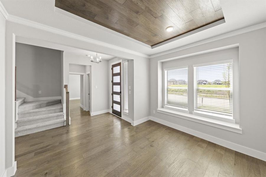 Spacious, unfurnished interior of a new home in Villages of Creekwood, Frisco (Image 22). Spacious, unfurnished interior of a new home in Villages of Creekwood, Frisco (Image 22).