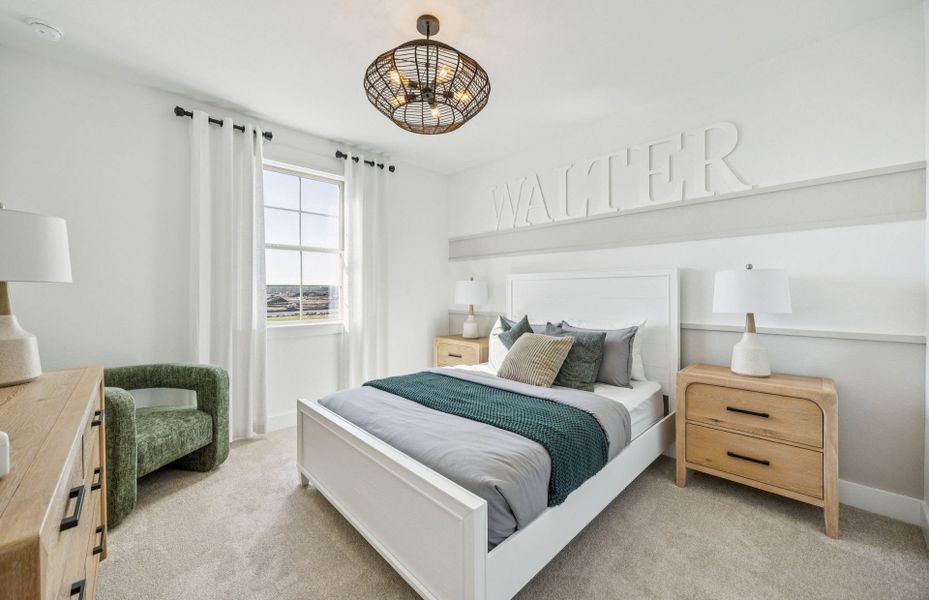 Representative furnished interior of a home built from the Gillett by Pulte Homes in Ryehill, Rosenberg (Image 18).