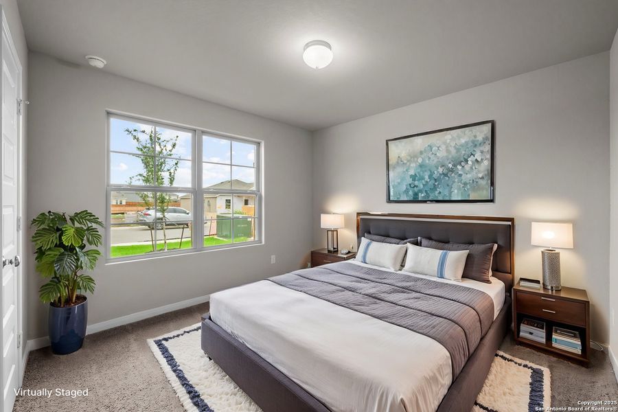Furnished interior view inside a new home in Paloma Park, Converse (Image 7). Furnished interior view inside a new home in Paloma Park, Converse (Image 7).
