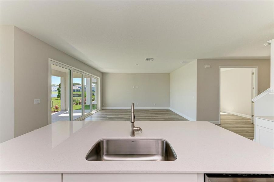 Furnished interior view inside a new home in Mirada, San Antonio (Image 14).
