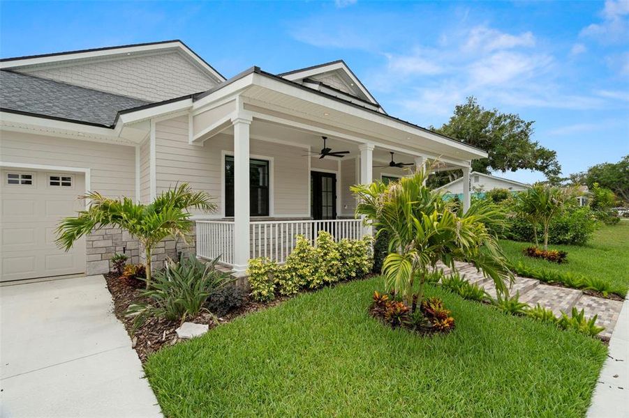 Exterior details and patio area of a home in , Safety Harbor (Image 39). Exterior details and patio area of a home in , Safety Harbor (Image 39).