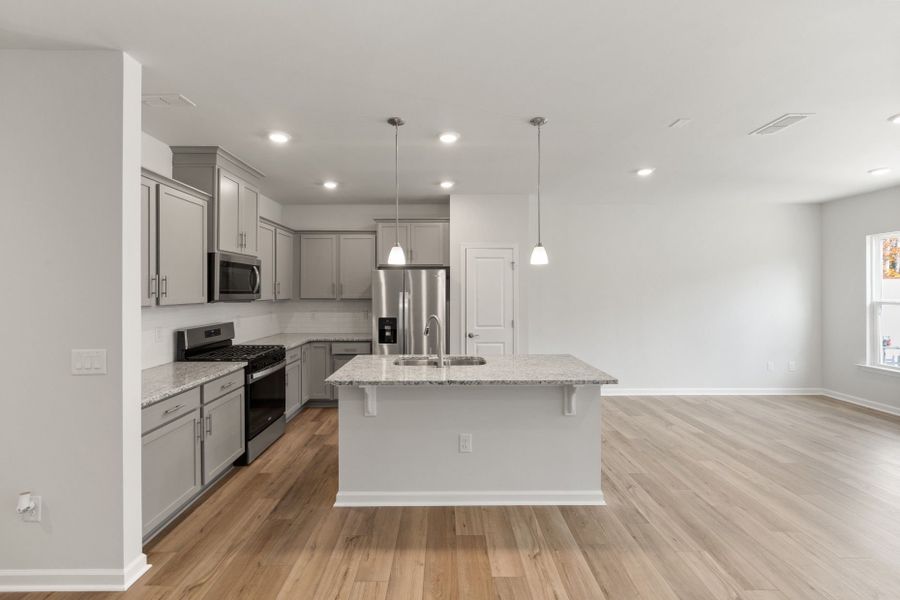 Furnished interior view inside a new home in Flemingfield, Greensboro (Image 6).