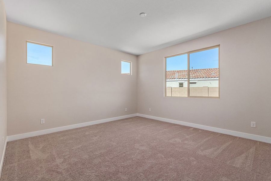 Representative unfurnished interior of a home built from the Zafiro by Taylor Morrison in CantaMia at Estrella 55+, Goodyear (Image 24).