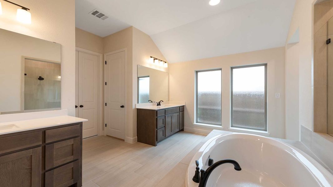 Furnished interior view inside a new home in Meraki, Forney (Image 12).