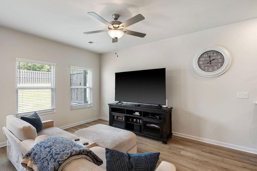 Furnished interior view inside a new home in , Hoschton (Image 8).