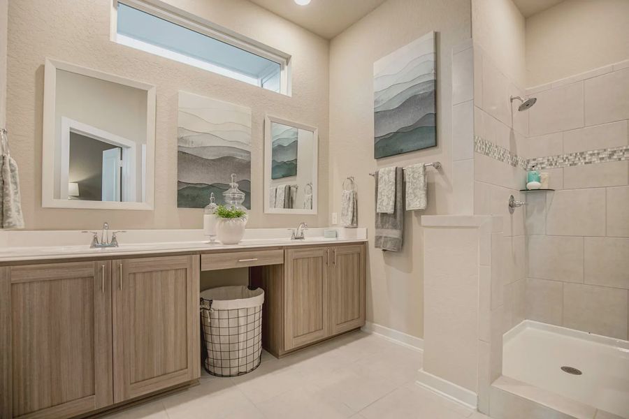 Representative furnished interior of a home built from the Apollo by Chesmar Homes in Rose Hill, Marion (Image 14).