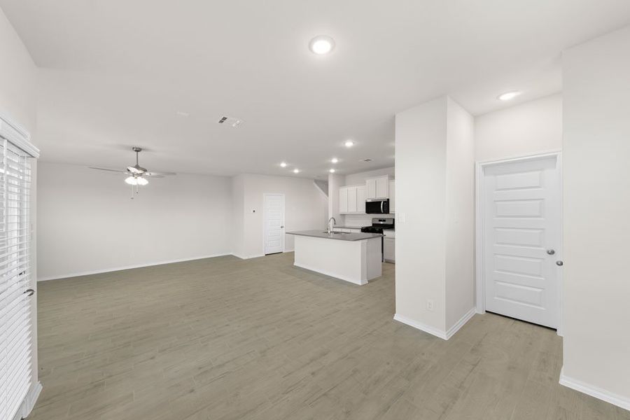 Representative exterior photo of a completed home built from the Mulberry by Impression Homes in Northspur, Terrell, TX (Image 9).