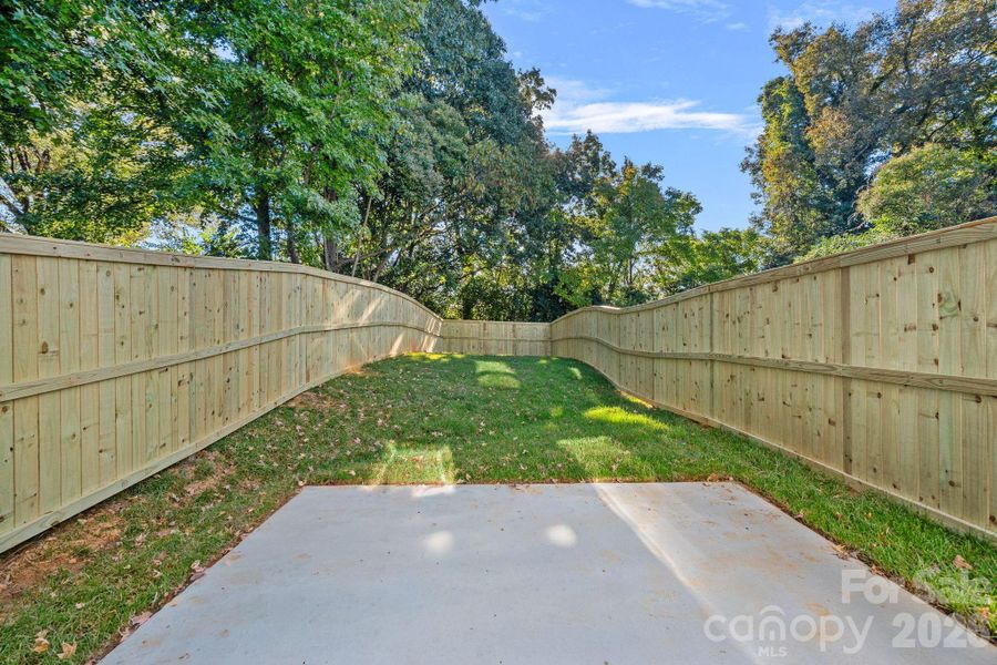 Fully fenced in year