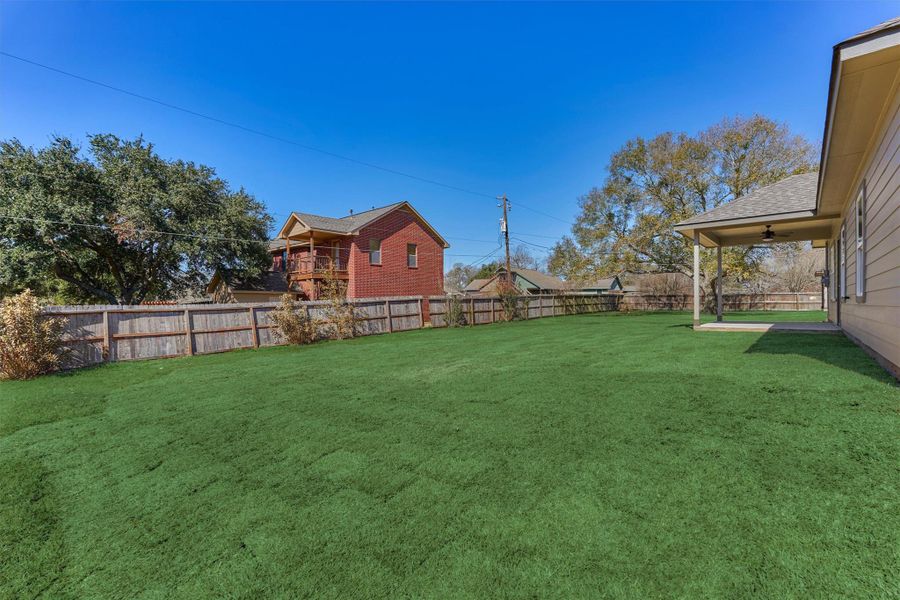 Exterior details and patio area of a home in , Willis (Image 33). Exterior details and patio area of a home in , Willis (Image 33).