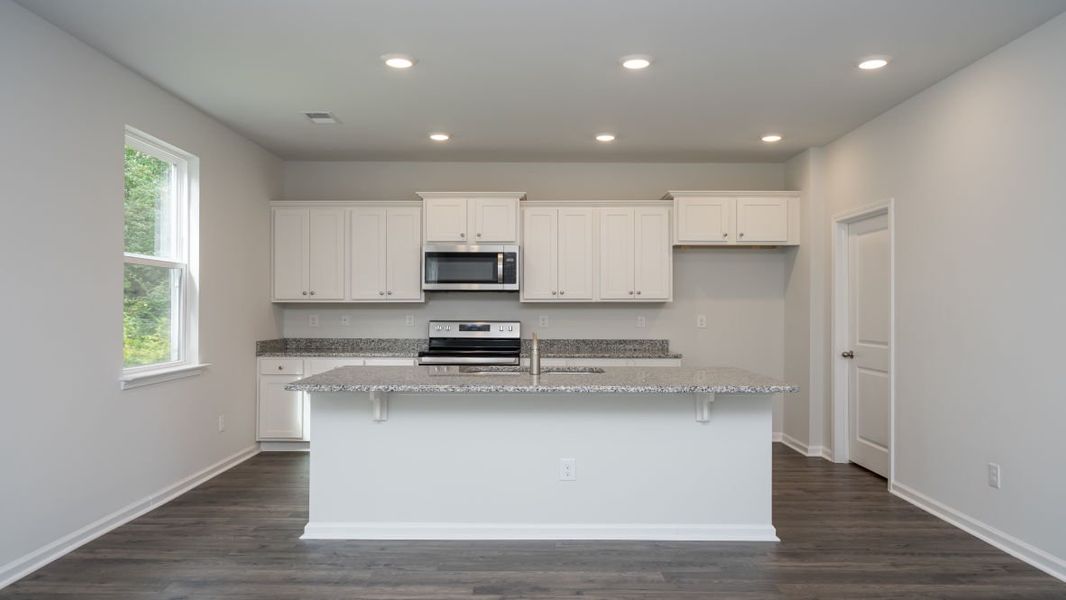 Representative furnished interior of a home built from the GALEN by D.R. Horton in Ridgefield, Conway (Image 4).