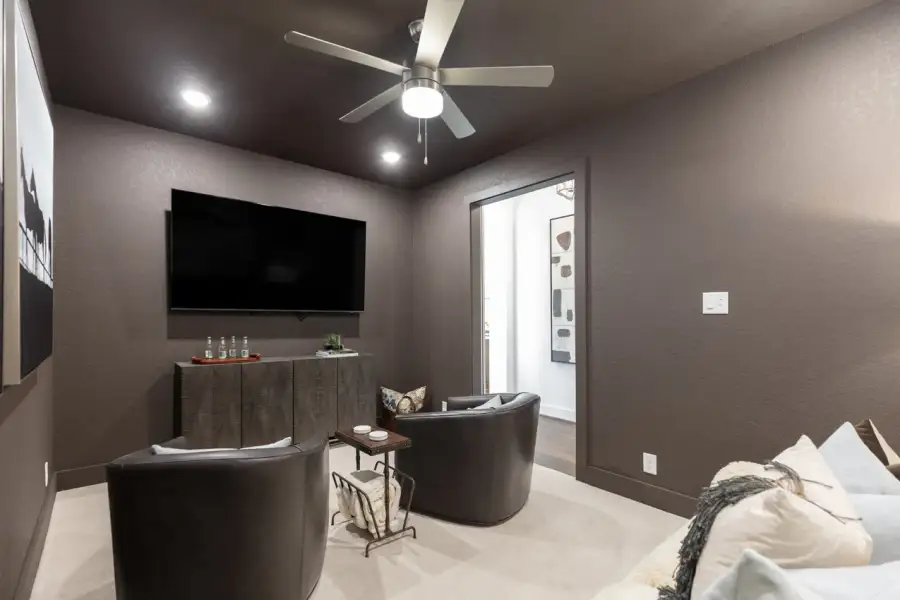 Representative Entertainment Room - some options shown
