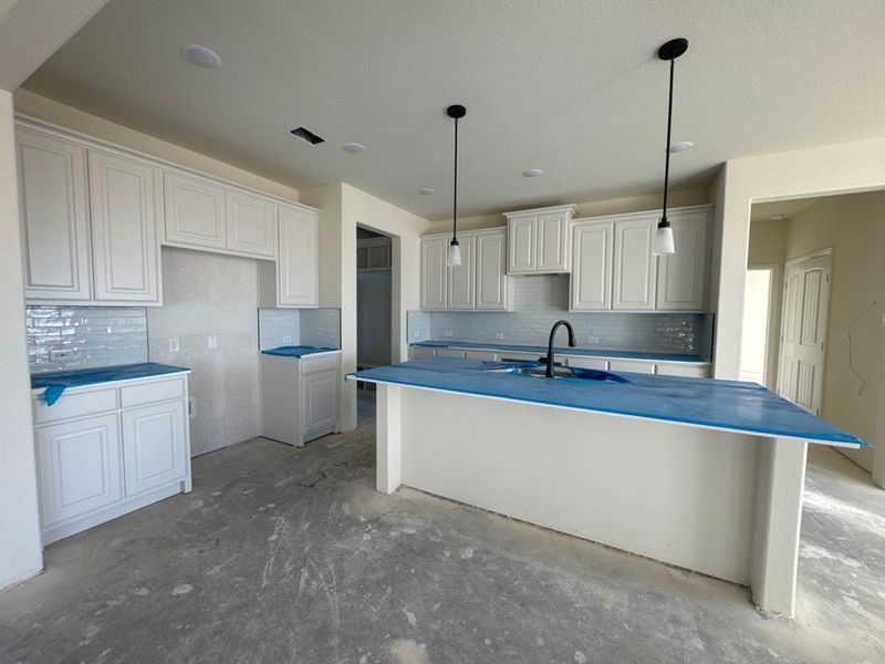 In-progress construction of a new home in Terra Escalante, Blue Ridge, TX (Image 9).