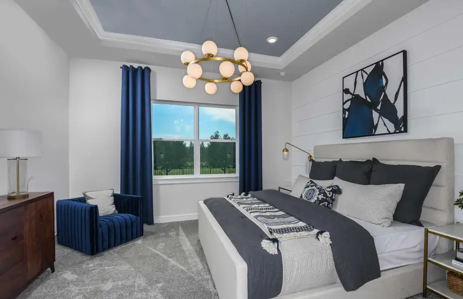 Furnished interior view inside a new home in Del Webb Stone Creek, Ocala (Image 11). Furnished interior view inside a new home in Del Webb Stone Creek, Ocala (Image 11).