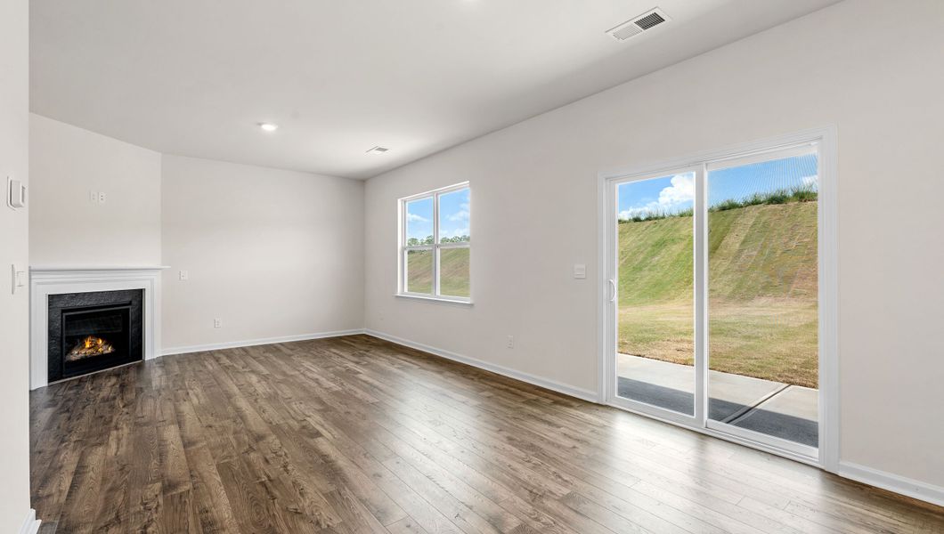 Spacious, unfurnished interior of a new home in Waverly Station, Greenwood (Image 20).