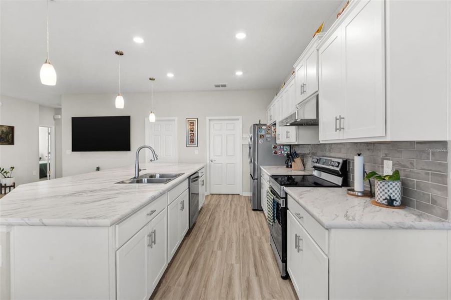 Furnished interior view inside a new home in , Davenport (Image 16).