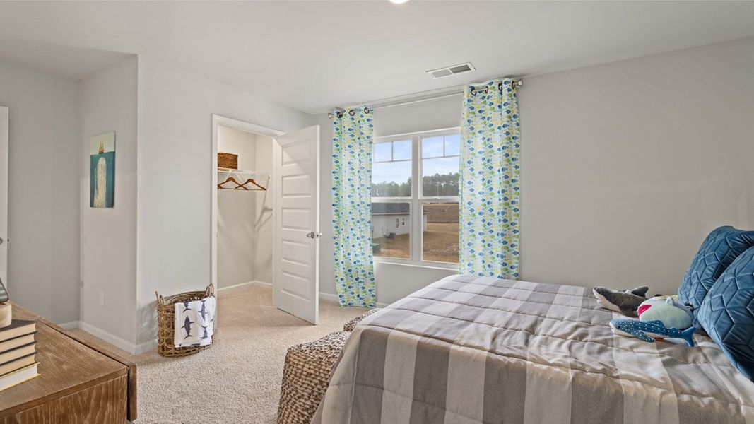 Representative furnished interior of a home built from the Mansfield by D.R. Horton in Estates at Deer Hollow, Grovetown (Image 27).