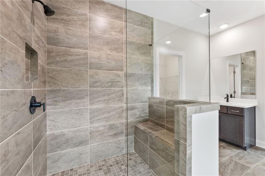 Furnished interior view inside a new home in Ashbury Commons, Powder Springs (Image 12).