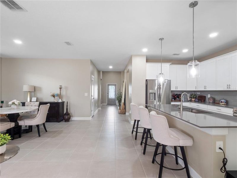 Furnished interior view inside a new home in , Davenport (Image 10).