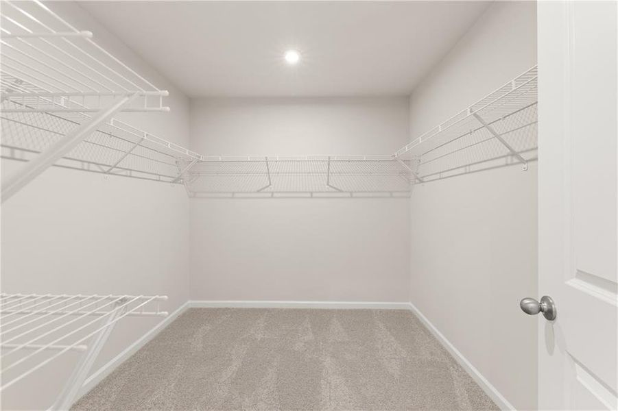 Spacious, unfurnished interior of a new home in The Village at Shallowford, Kennesaw (Image 22).