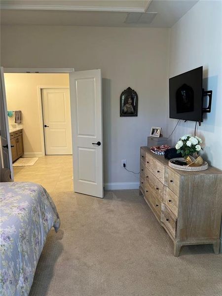 Furnished interior view inside a new home in , Cumming (Image 17).