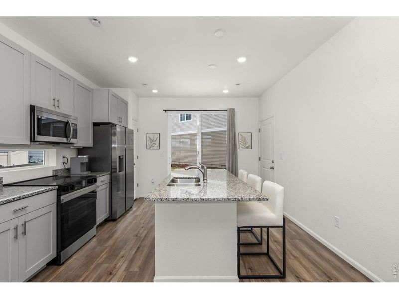 Furnished interior view inside a new home in Thompson River Ranch, Johnstown (Image 13).