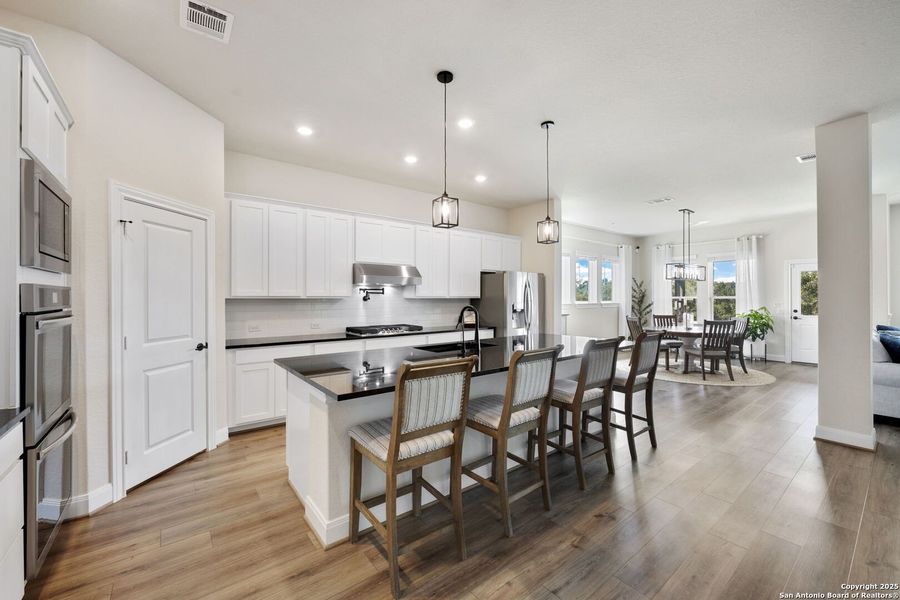 Furnished interior view inside a new home in Meyer Ranch – Legacy Series, New Braunfels (Image 15).