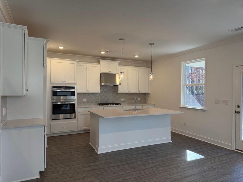 Furnished interior view inside a new home in Bennett Farm, Loganville (Image 10).