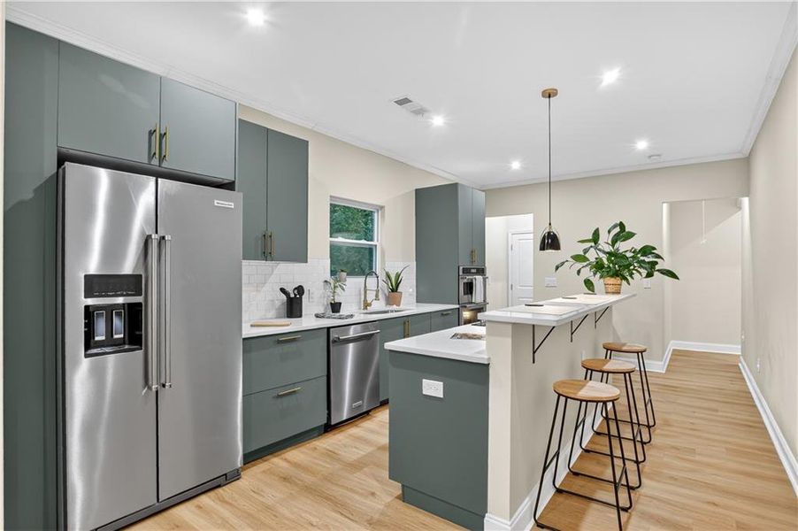 Furnished interior view inside a new home in , East Point (Image 11).