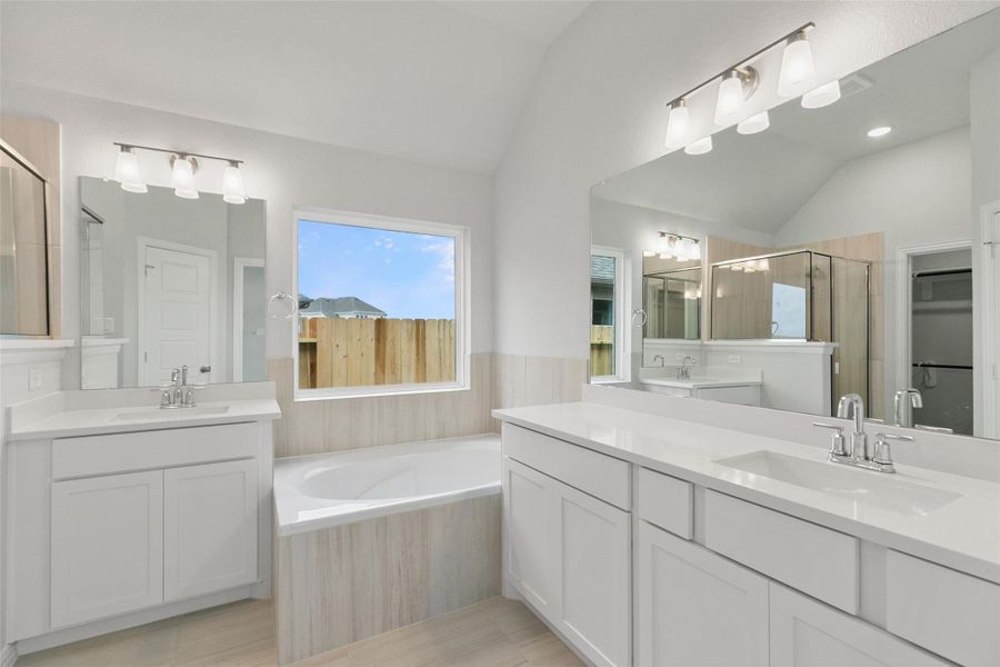 Furnished interior view inside a new home in Aldeana, Bonney (Image 12).