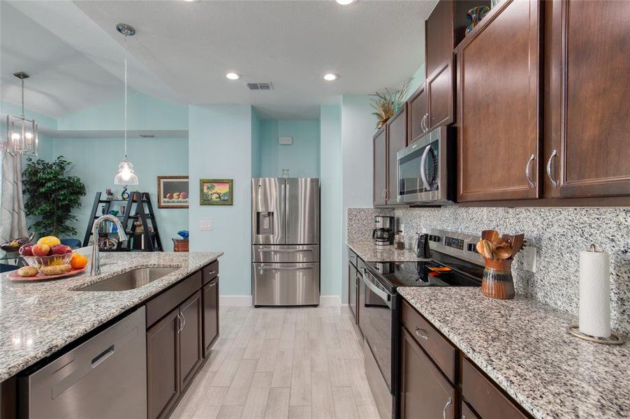 Furnished interior view inside a new home in , Daytona Beach (Image 17).