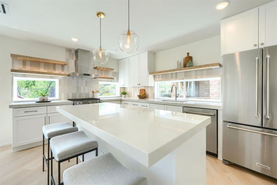 Photos of Model: Unit D Photos of Model: Unit D