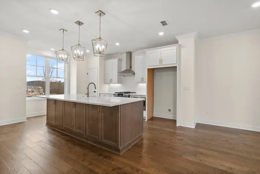 Representative furnished interior of a home built from the The Grayson II by The Providence Group in Townes 333, Peachtree Corners (Image 7).