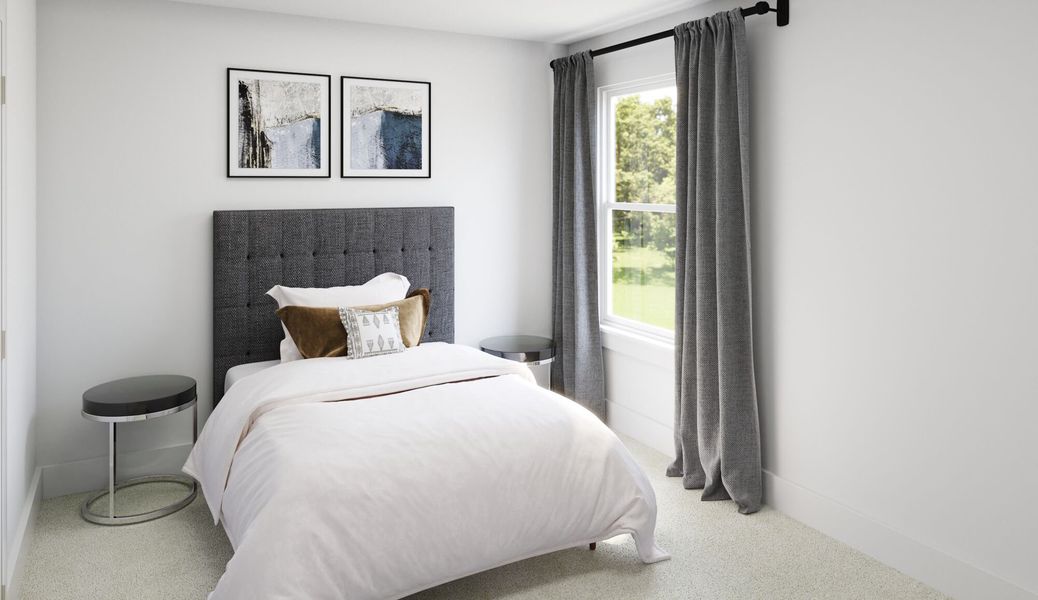 Representative furnished interior of a home built from the Brookstone by Mattamy Homes in Cardinal Landing, Coats (Image 6).