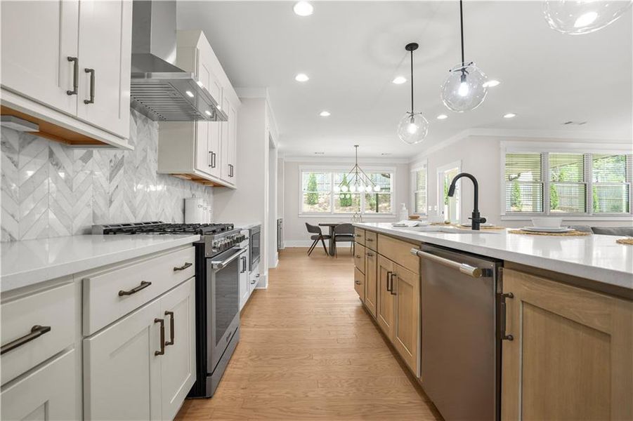Furnished interior view inside a new home in , Scottdale (Image 9).