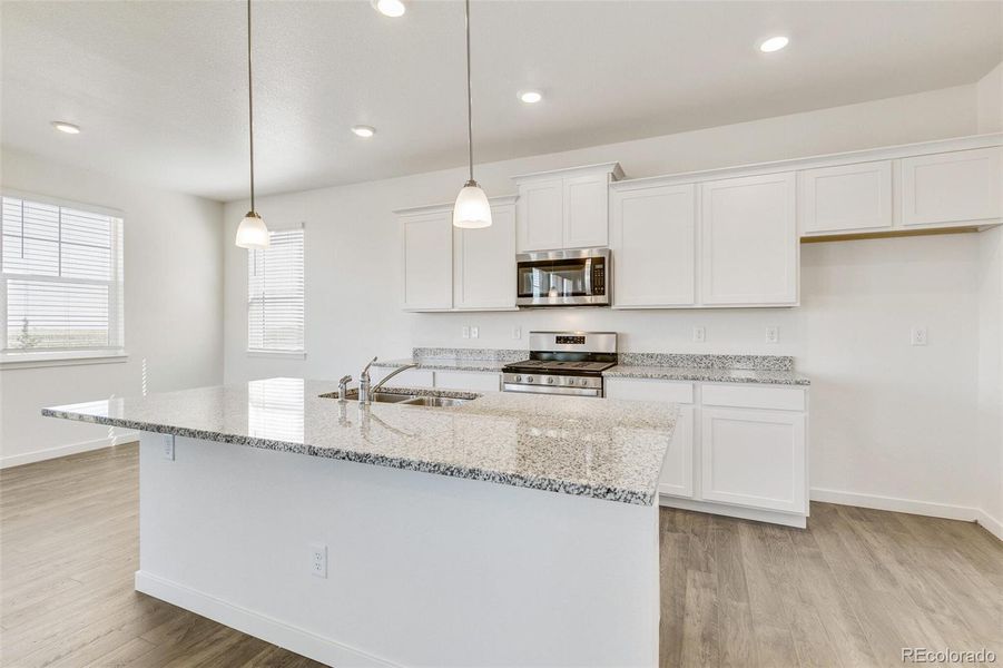 Furnished interior view inside a new home in Ridge at Johnstown, Johnstown (Image 7). Furnished interior view inside a new home in Ridge at Johnstown, Johnstown (Image 7).