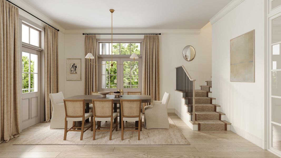 Furnished interior view inside a new home in , Charleston (Image 5). Furnished interior view inside a new home in , Charleston (Image 5).