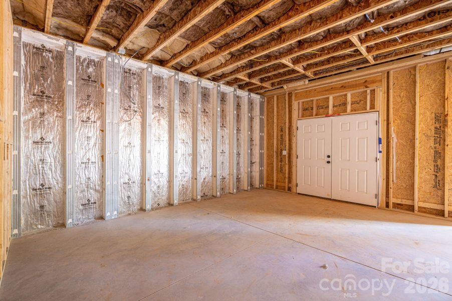 Basement Double Doors for Golf Cart or Mower