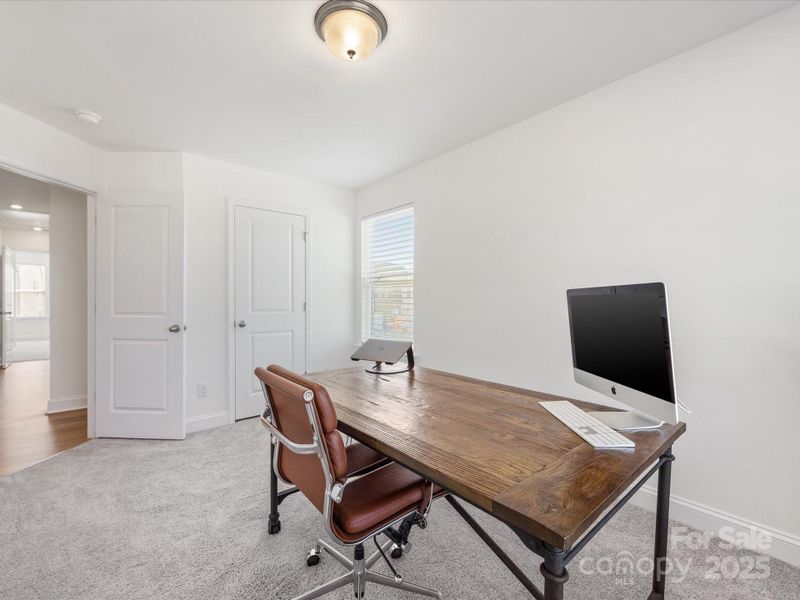 Furnished interior view inside a new home in Smith Farm, Belmont (Image 31).