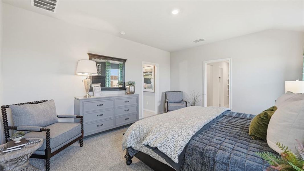 Furnished interior view inside a new home in Lonestar at Liberty Trails, Fort Worth (Image 29).