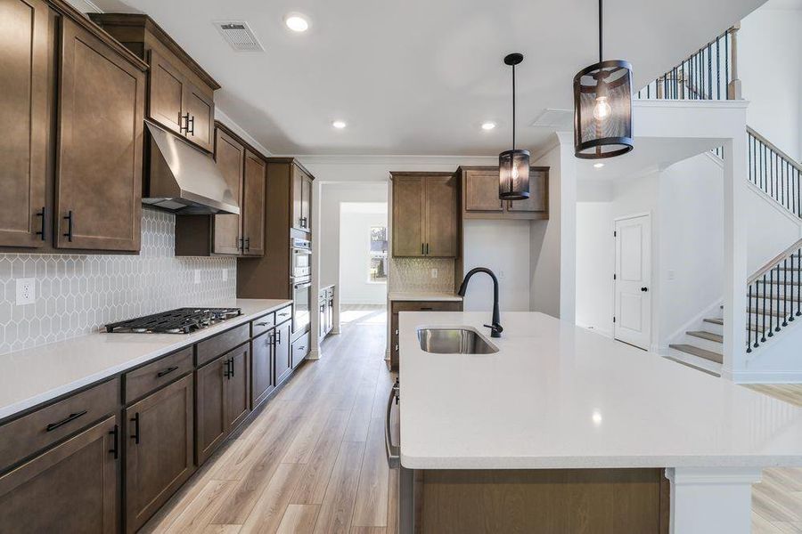 Furnished interior view inside a new home in Kennison Creek, Cumming (Image 13).