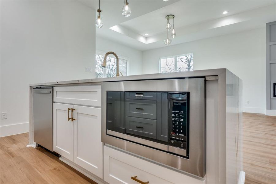 Close-up of interior finishes inside a home in , Fort Worth (Image 11).