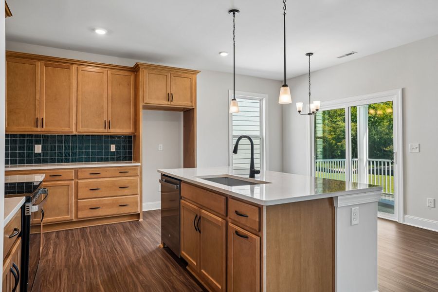 Representative furnished interior of a home built from the Fontana by Caruso Homes in Blue Run, Raleigh (Image 7).