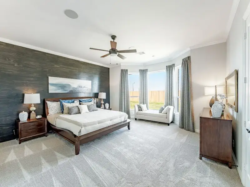 Furnished interior view inside a new home in High Park Hill, Arrington (Image 19).