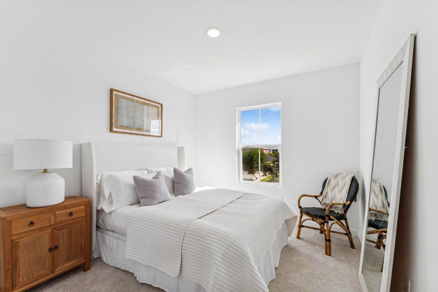 Furnished interior view inside a new home in , Fort Pierce (Image 12).