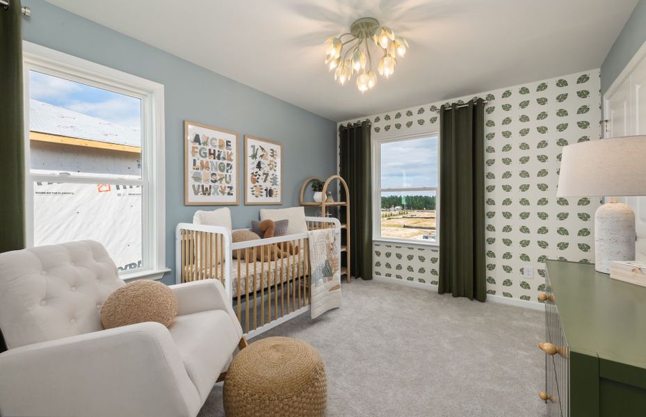 Representative furnished interior of a home built from the Sedona by Pulte Homes in Mailman Post, Knightdale (Image 5).