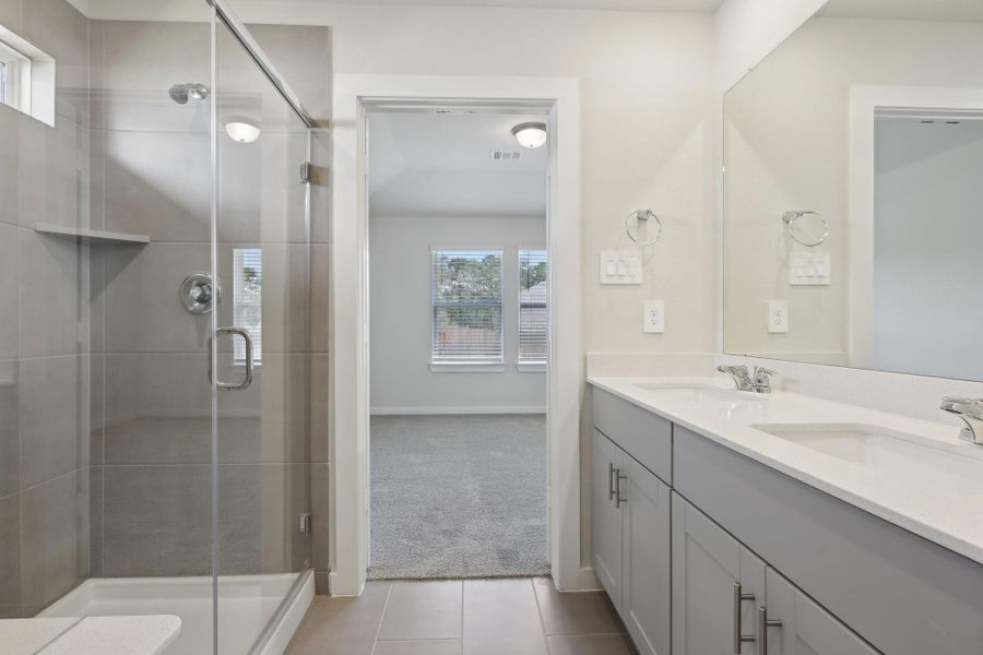 Photo is not of the actual home, but is an inspirational photo of builder’s model home and may depict options, furnishings, and/or decorator features that are not included