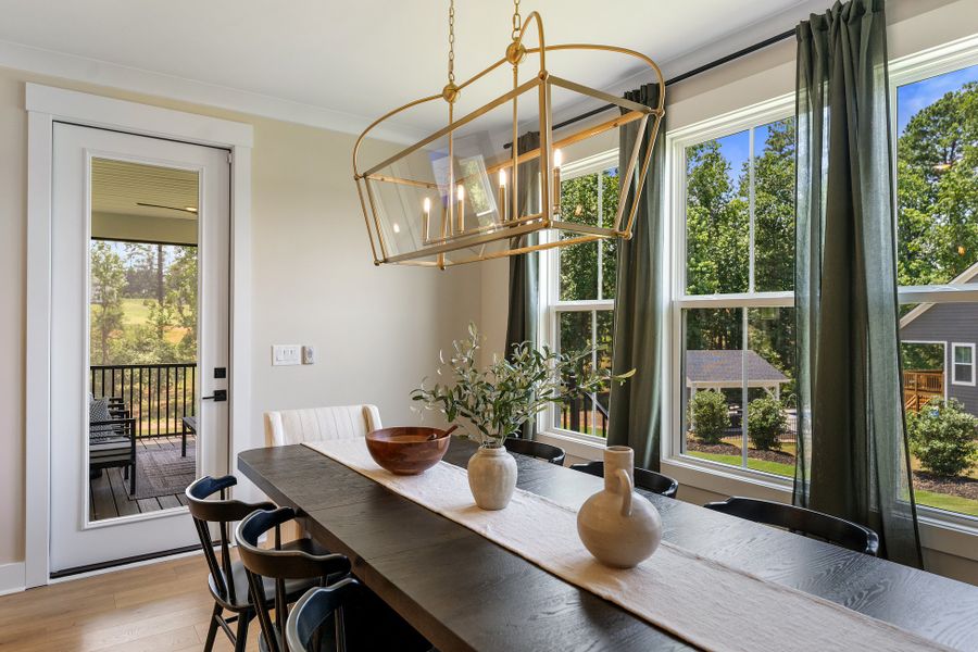 Representative furnished interior of a home built from the Savannah by Hunter Quinn Homes in Double Springs, Taylors (Image 29).
